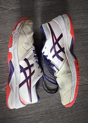 Кроссовки asics gel-netburner 20 оригинал размер 40.5 wide 25.75 см
