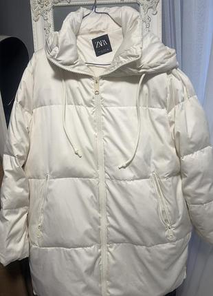 Пуховик zara