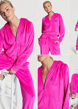 Велюровий спортивний костюм victoria's secret logo vs