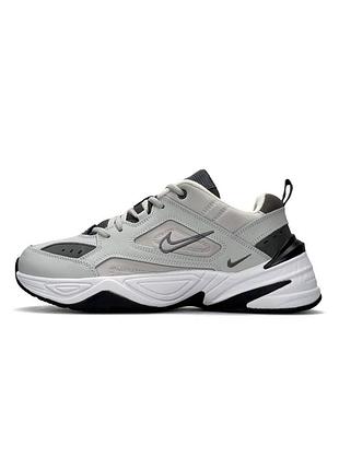 Nike m2k tekno m pale grey white