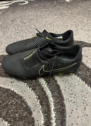Бутси чоловічі nike phantom venom elite fg чорні