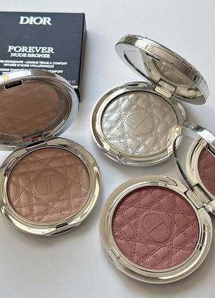 Хайлайтер для обличчя dior glow luminizer 03, 04, 06