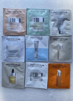 Пробники instytutum для обличчя, під очі, ретинол, superbiotic, hydra fusion