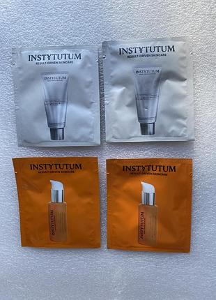 Пробники instytutum для обличчя, під очі, ретинол, superbiotic, hydra fusion 4