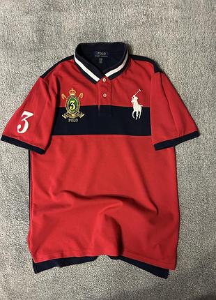 Поло polo ralph lauren big pony no3, розмір xl, оригінал