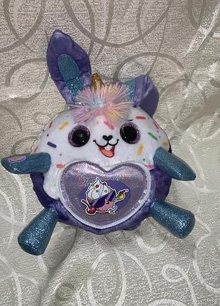 Інтерактивна м'яка іграшка-сюрприз rainbocorns sweet shake surprise (серія bunnycorn / кролик) від бренду zuru.