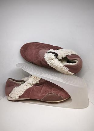 Мокасины слипоны женские teva reember plushed (1129600) зимние кожаные на меху, оригинал, новые