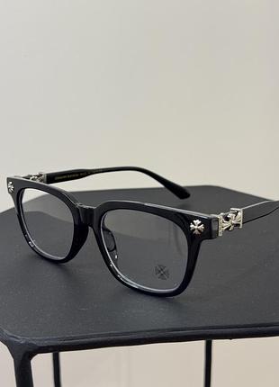 Окуляри chrome hearts преміум якість іміджеві захист очей від компʼютерного синього світла