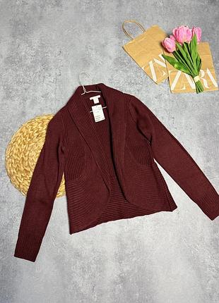 Вʼязаний кардиган h&m