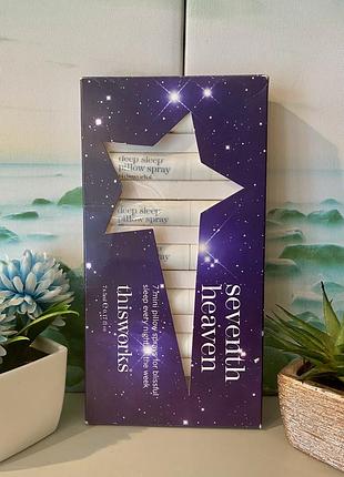 🇬🇧 органіка антистрес релакс this works deep sleep pillow spray спрей для спокійного сну мл з лавандою, ромашкою та ветивером набір 6 штук thisworks