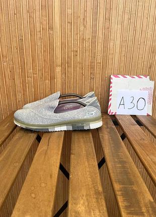 Слипоны skechers go flex walk