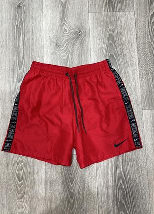 Шорти nike , у червоному кольорі , в розмірі м