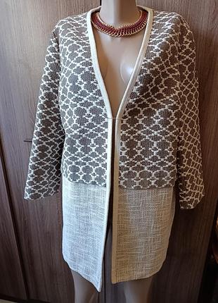 Жакет-кардиган женский white stuff pp l/xl коттон+полиэстер