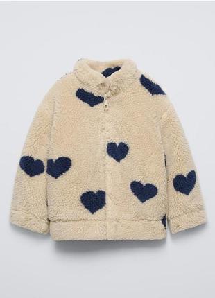 Zara куртка шуба ведмедик 2-3 82-98