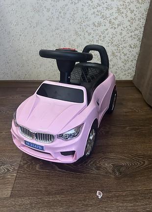 Машина толокар для дівчинки