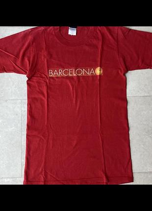 Футболка vintage etnies skateboards barcelona t-shirt small