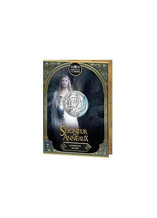 Память серебряная монета «володар перснов: галадриэль» (10 евро, франция, 2026) в наличии