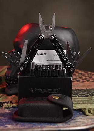 Мультитул steel black traveler🖤