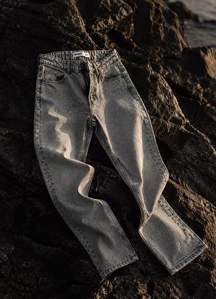 Джинси bershka, світло-сірі, розмір eur 32 / xs