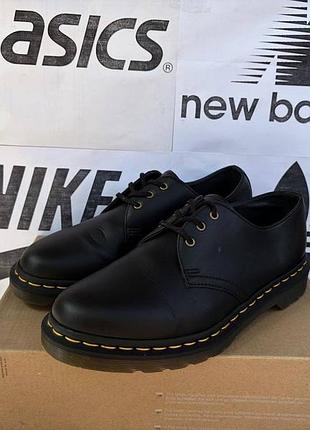 Туфли кожаные черные dr. martens 1461 оригинал