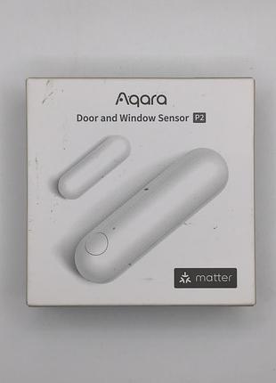 Розумний датчик відкриття дверей та вікон aqara door and window sensor p2 (dw-s02e) thread matter