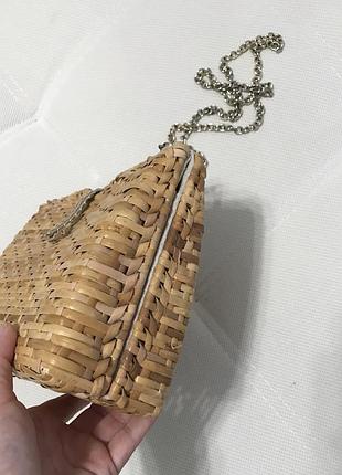 Отличная сумка zara из рафии 4