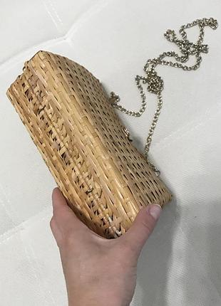 Отличная сумка zara из рафии 2
