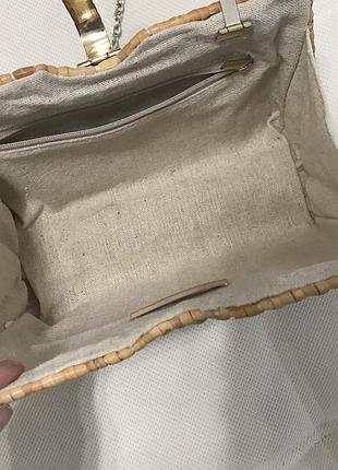 Отличная сумка zara из рафии 3