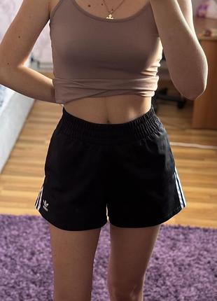 Спортивні жіночі шорти adidas originals 3-stripes (оригінал)