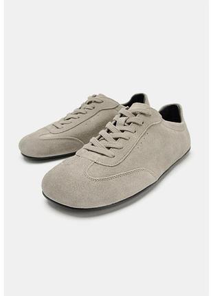 Кросівки кеди замша zara