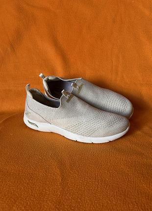 Слипоны мокасины skechers arch fit р.40