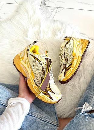 Кросівки off-white be right yellow   арт 16026