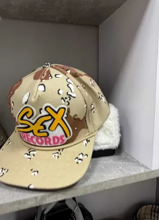 Кепка бейсболка chrome hearts x matty boy se records camo opium