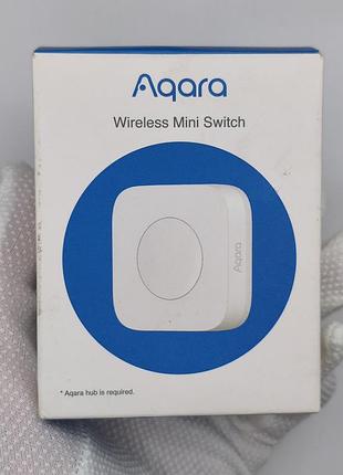Бездротовая кнопка aqara wireless mini switch wxkg11lm zigbee