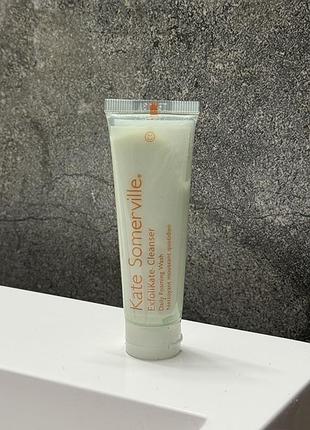 Пінка для вмивання kate somerville exfolikate cleanser daily foaming wash 30ml
