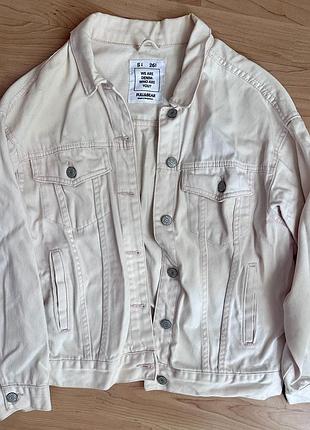 Джинсова куртка pull&bear