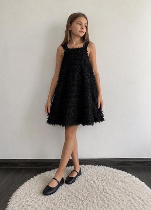 Сукня чорна нарядна zara плаття платье