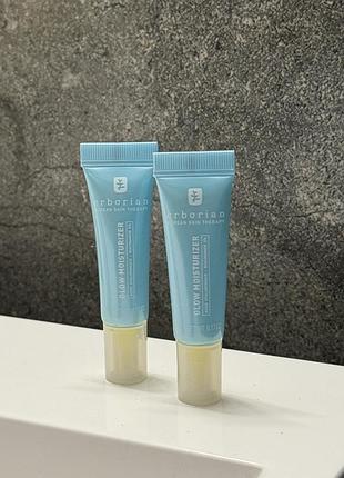 Зволожувальний крем для сяйва erborian – glow moisturizer 5мл