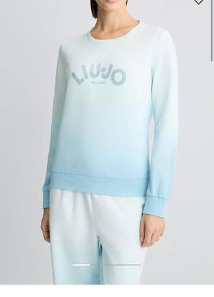 Світшот жіночий блакитний liu jo