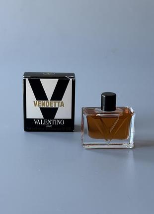 Valentino vendetta uomo 2026 аромат парфум мініатюра 7 мл