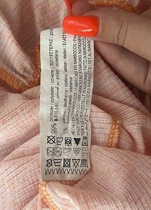 Міні сукня pull&bear помаранчева xs 3
