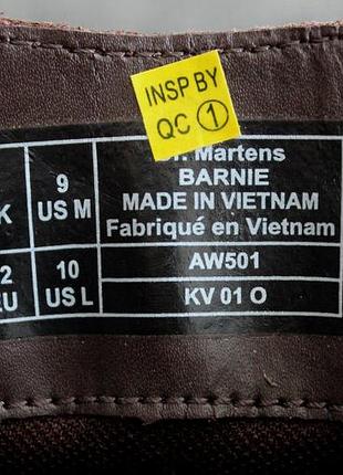 Ботинки dr. martens barnie оригинал 8