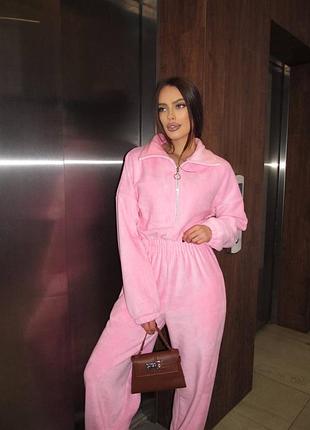 Флисовый комбез oversize