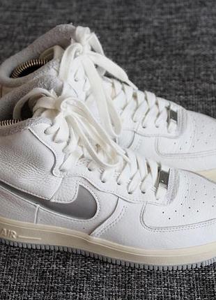 Кроссовки nike air force 1 high sculpt white оригинал нат кожа!