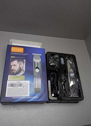 Машинка для стрижки волос триммер б/у etceo et-1089 арт.105402