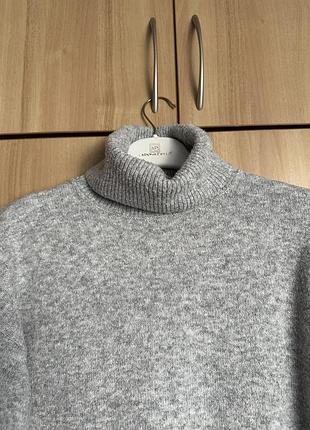 Светр сірий h&m 5