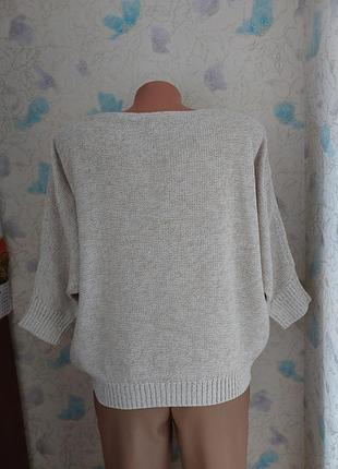 Стильный джемпер 50% cotton 2