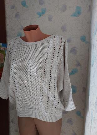 Стильный джемпер 50% cotton 6