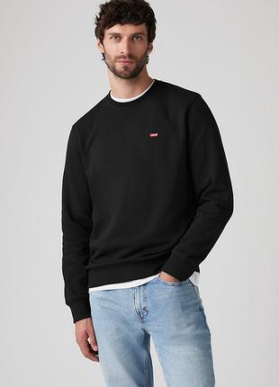 Чоловічий світшот levi's теплий на флісі 3