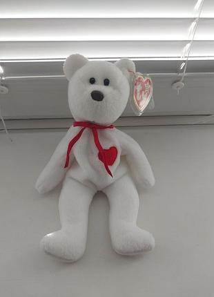 Ty beanie baby valentino мягкая игрушка плюшевый мишка медведь плюшевая игрушка мягкая плюшевая игрушка мягкие игрушки tty beanie boo's ту мягкая игру